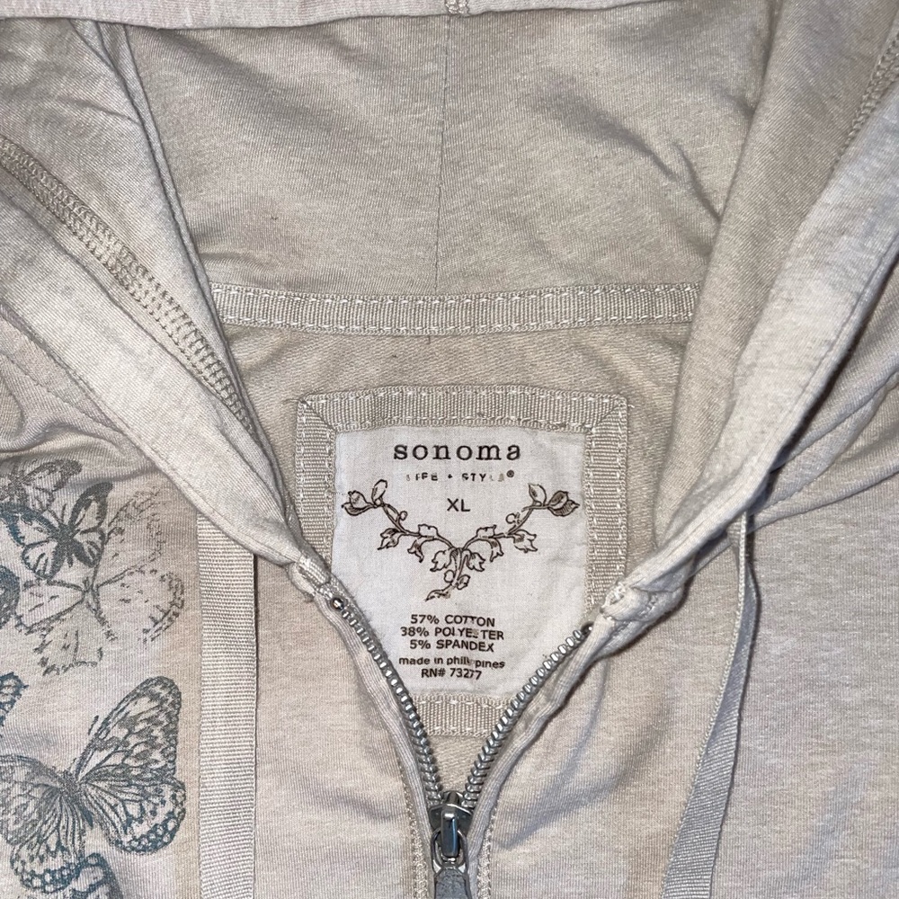 Y2K butterfly jacket